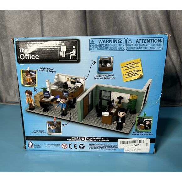 "The Office" Dunder Mifflin Scranton Branch Buildable Set - Picture 2 of 2